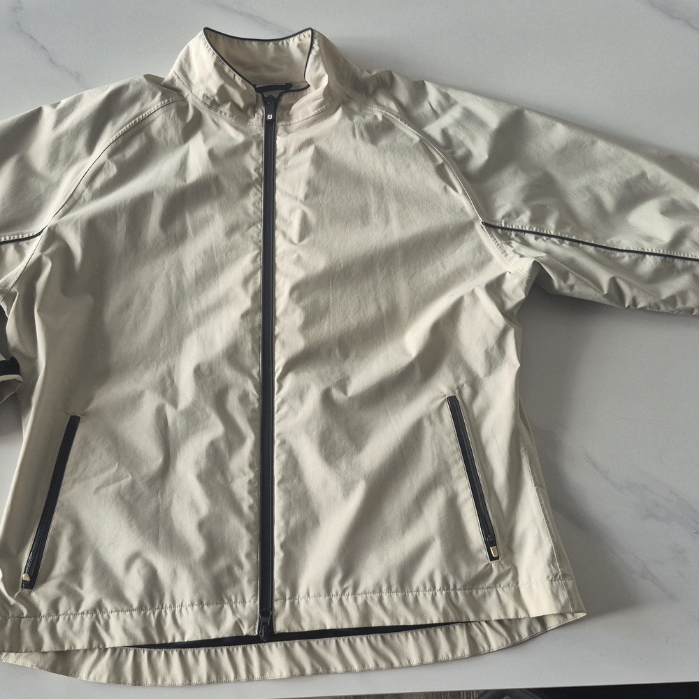 Women's Cream Windbreaker Jacket